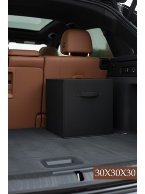 Prendi Home Araba Bagaj Çantası Kutusu – Oto Bagaj Organizer Düzenleyici 30X30X30