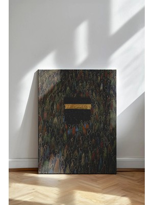 Kanvaspera Kutsal Kabe Resmi - Kanvas Tablo