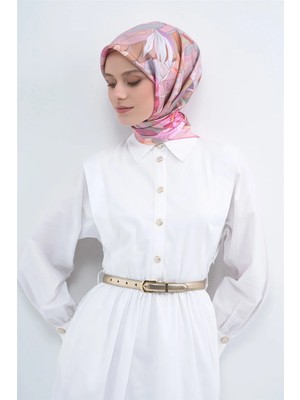 Armine  Saf Ipek Twill Eşarp 9500D 52