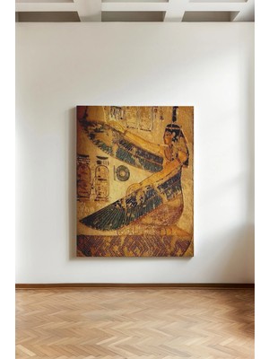 Kanvaspera Eski Mısır Tanrıçası (Isis) - Kanvas Tablo - Etnik, Tarihsel ve Efsane Temalı Duvar Dekorasyonu