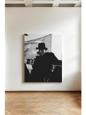 Kanvaspera Gülen Atatürk Portesi – Kanvas Tablo – Cumhuriyet Ruhlu Duvar Dekorasyonu