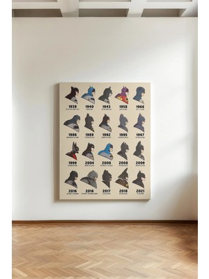 Kanvaspera Süper Kahraman Dönüşüm Serisi (Batman, Spider-Man, Joker) - Kanvas Tablo