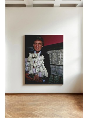 Kanvaspera Servet ve Iktidar - Kanvas Tablo - Refah, Lüks ve Ilham Temalı Duvar Dekorasyonu