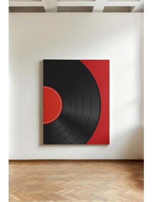 Kanvaspera Vinil Plak - Kanvas Tablo