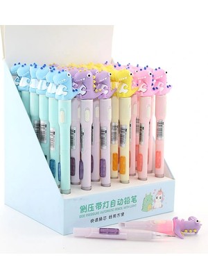 Nexgen 07 Uçlu Ledli Dinazor Tasarımlı Kalem