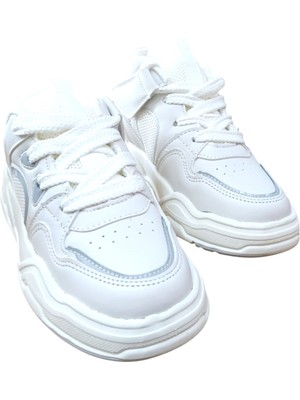 Cool Jacop Flt Çocuk Bağcıklı Sneaker Spor Beyaz