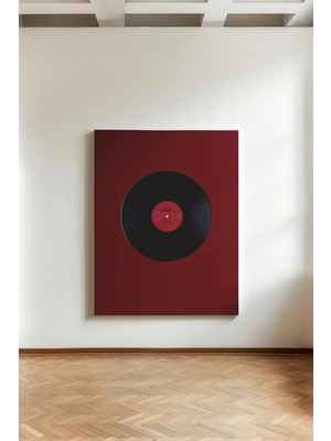 Kanvaspera Vinil Plak - Kanvas Tablo