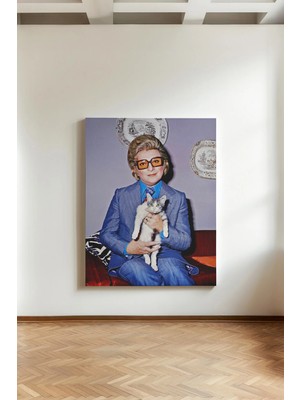 Kanvaspera Zeki Müren Portesi - Kanvas Tablo