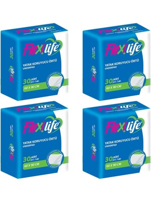 Flexi Life Hasta Yatak Koruyucu Örtü 60X90 cm 120 Ad.