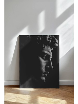Kanvaspera Büyük Iskender Büst Heykeli - Kanvas Tablo
