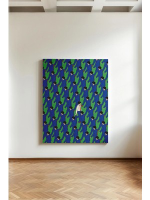 Kanvaspera Sıradışı Olmak - Kanvas Tablo - Pop Art Motifli Alışılmadık Duvar Dekoru