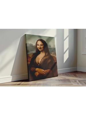 Kanvaspera Mona Lisa Taklidi - Kanvas Tablo