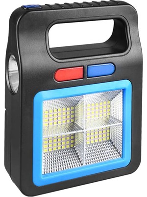 Çakarlı Güçlü Fener ve Işıldak P-605-6 Midastech