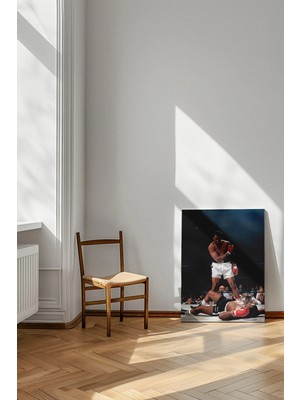 Kanvaspera Muhammet Ali Boks Ringde - Kanvas Tablo