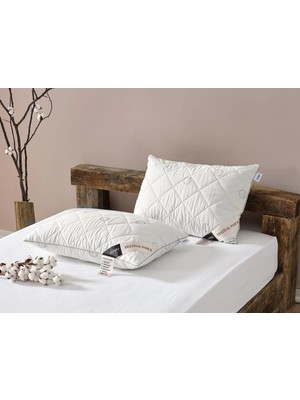 Doqu Home Festival Pamuk Yastık 50 x 70 cm - Beyaz
