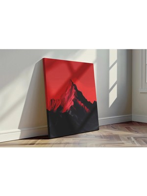 Kanvaspera Kızıl Dağ - Kanvas Tablo