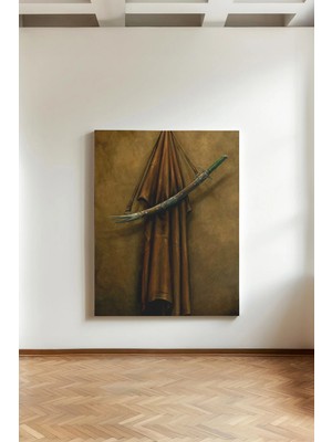 Kanvaspera Hz. Ali Zülfikar Kılıcı - Kanvas Tablo