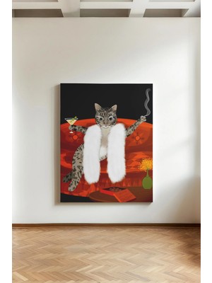 Kanvaspera Venüs Kedi - Kanvas Tablo