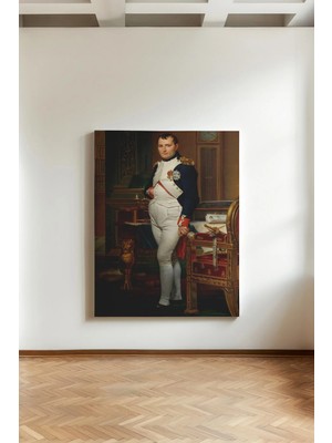 Kanvaspera Napolyon Bonapart - Kanvas Tablo - Tarihsel Şahsiyetler, Klasik Resim Sanatı, Tuval Boya Efektli