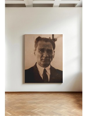 Kanvaspera Mustafa Kemal Atatürk Portesi - Kanvas Tablo - Doğal, Tarihsel ve Hatıra Temalı Duvar Dekorasyonu