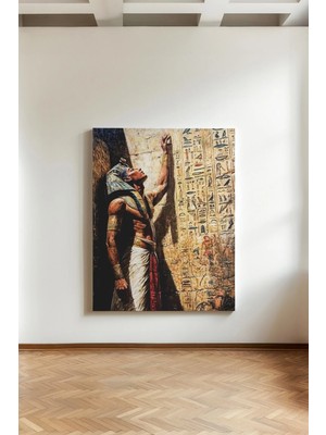 Kanvaspera Eski Mısır Firavunu - Kanvas Tablo