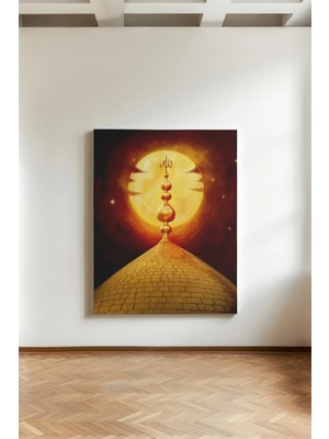 Kanvaspera Kutsal Mescid-I Aksa - Kanvas Tablo