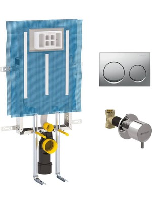 Geberit Alpha Gömme Rezervuar Seti