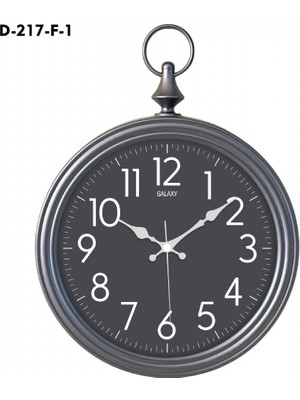 Galaxy Dekoratif Köstekli Duvar Saati D-217-F-1 Midastech