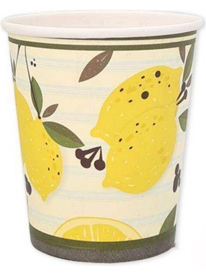 Parti Show Limon Temalı Bardak 8 Adet