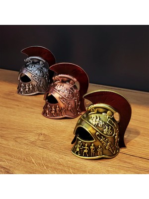 Metal Dekoratif Şövalye Miğferi Midastech