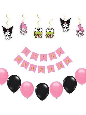 Parti Show Kuromi Parti Malzemeleri Seti Ekonomik