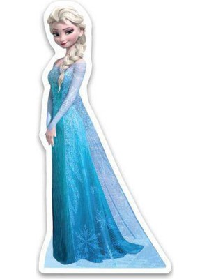 Parti Show Elsa Ayaklı Pano 50X24 cm