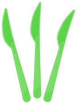 Parti Show Yeşil Plastik Bıçak Lüks (25 Adet)