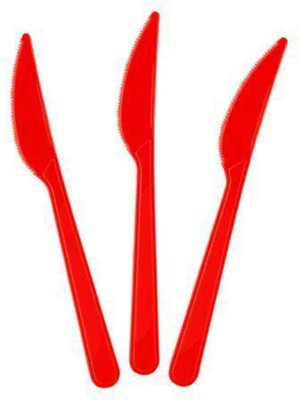 Parti Show Kırmızı Plastik Bıçak Lüks (25 Adet)