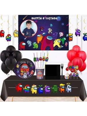 Parti Show Among Us Parti Seti (16 Kişilik)
