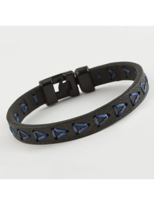 SiHako Üçgen Kaliteli Suni Deri Bileklik