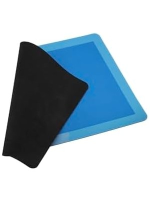 Skygo Sihirli Su Emici Banyo ve Çok Amaçlı Kaydırmaz Tabanlı Dikdörtgen Paspas 58 x 38 Cm, Açık Mavi