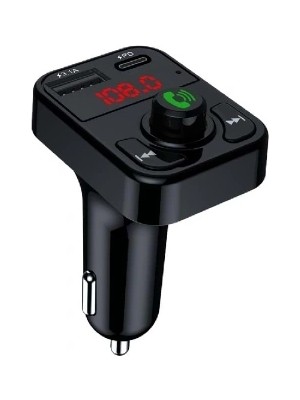 Qc 3.1A USB &amp; Pd /tf Fm Transmitter