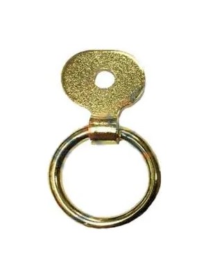 Halkalı Tablo, Çerçeve Askısı, Küçük, 15X28MM, Sarı - 100 Adet Midastech