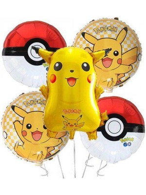 Parti Show Pokemon Folyo Balon Seti