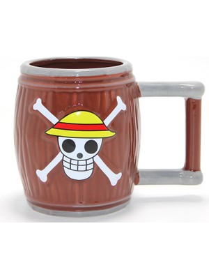 Pileli Store 3D One Piece Tasarımlı Kupa Bardak