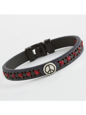 SiHako Barış Kaliteli Suni Deri Bileklik