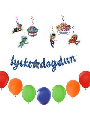 Parti Show Paw Patrol Parti Malzemeleri Seti Ekonomik