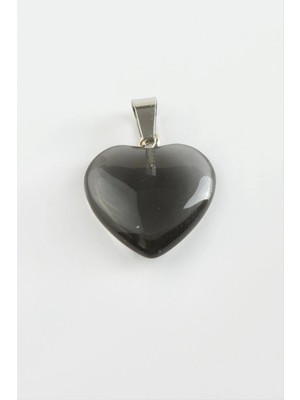 SiHako Kuvars Kalpli Doğaltaş Kolye Ucu