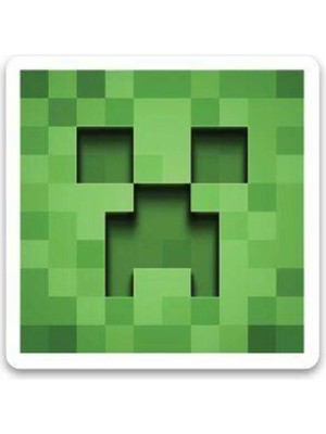 Parti Show Minecraft Piksel Ayaklı Pano 21X21 cm