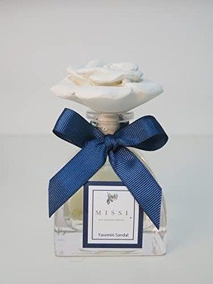 River 130 cc Lotus Şişe Yasemin Sandal Kokulu Taşlı Oda Kokusu