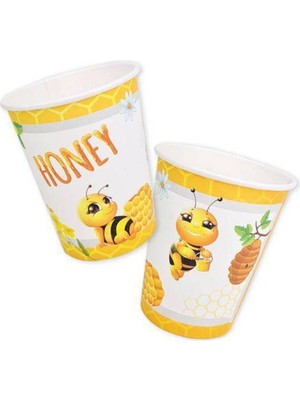 Parti Show Arı Temalı Bardak 8 Adet