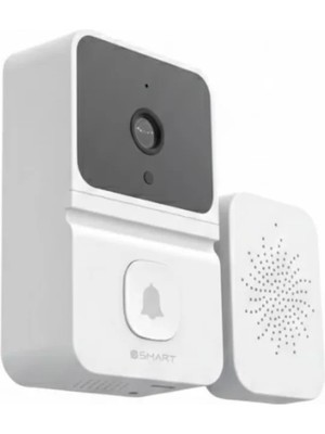 Masa Dostu Wifi Akıllı Kapı Zili Kamera Gece Görüşlü Çift Yönlü Sesli Tdms-07