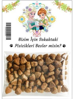 Parti Show Elsa Anna Hediyelik Kedi Maması 1 Adet
