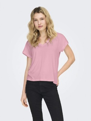 Only 15369294 V Yaka Kadin Body - Pembe